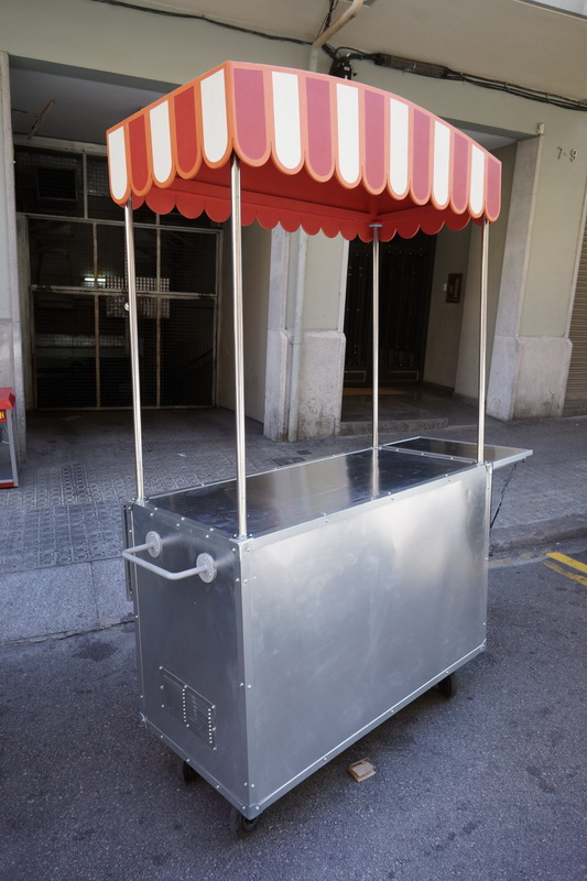 carro venta ambulante 2alas (95-120eu.) 1u